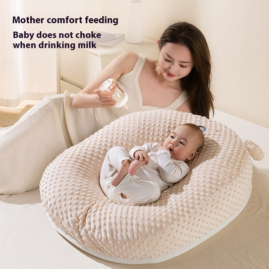 Baby Milk Spilt Prevent Slope Lying Sleep Ramp Mat Newborn Feeding Artifact Nursing Pillow